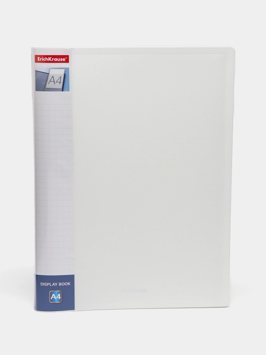 Papka faylli ErichKrause Diamond Total White, 40 ta cho'ntakli, A4, oq rangli 55151 - 