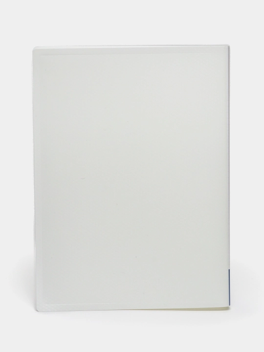 Papka faylli ErichKrause Diamond Total White, 40 ta cho'ntakli, A4, oq rangli 55151