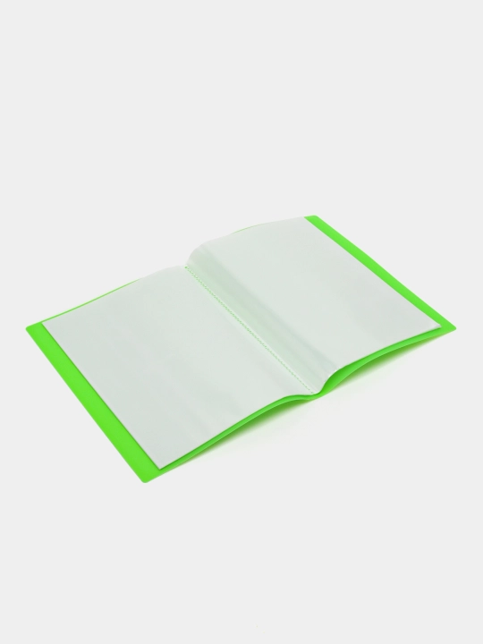 Papka fayl uchun plastikli ErichKrause Matt Neon, 40 ta cho'ntakli, A4, assorti 49931