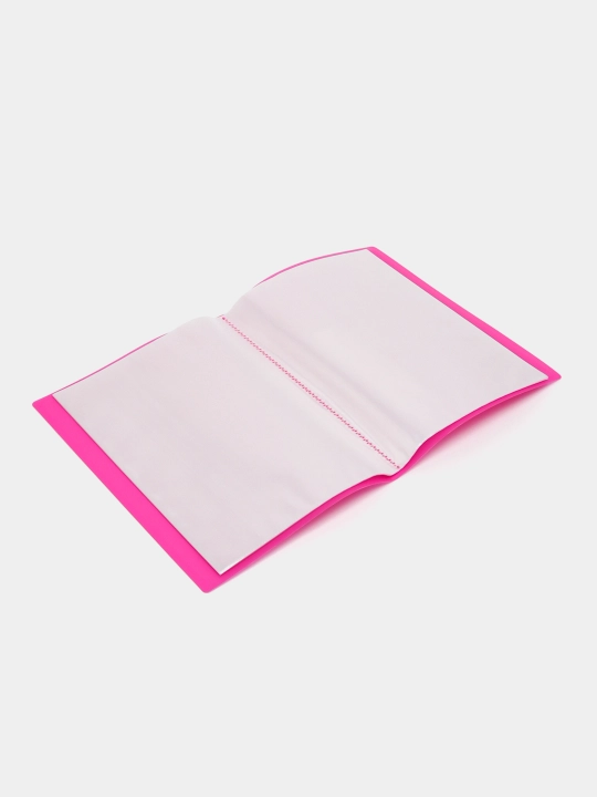 Papka fayl uchun plastikli ErichKrause Matt Neon, 40 ta cho'ntakli, A4, assorti 49931