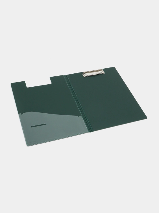 Papka-planshet plastik ErichKrause Matt Classic, A4, yashil (4 dona paketda.) 45983