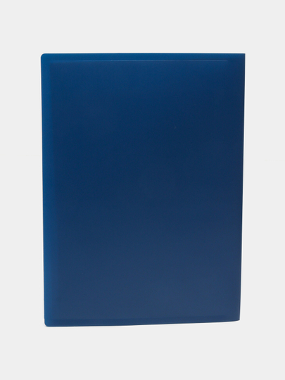 Papka faylli plastik ErichKrause Matt Classic, 10 ta cho'ntakli, A4, ko'k 43061