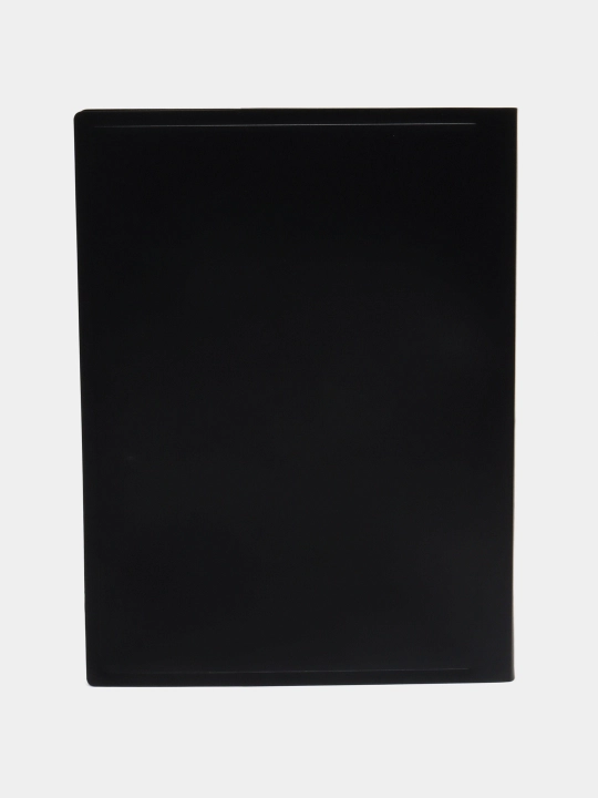 Papka faylli plastik ErichKrause Matt Classic, 30 ta cho'ntakli, A4, qora 43077