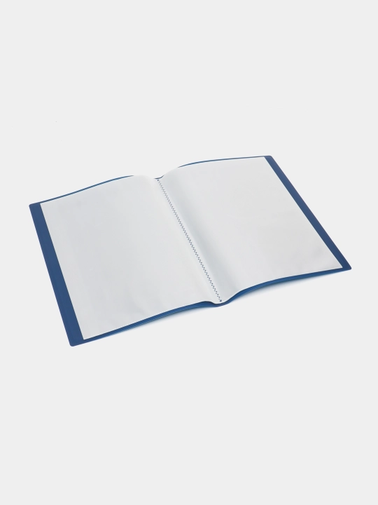 Papka faylli plastik ErichKrause Matt Classic, 20 ta cho'ntakli, A4, ko'k 43067