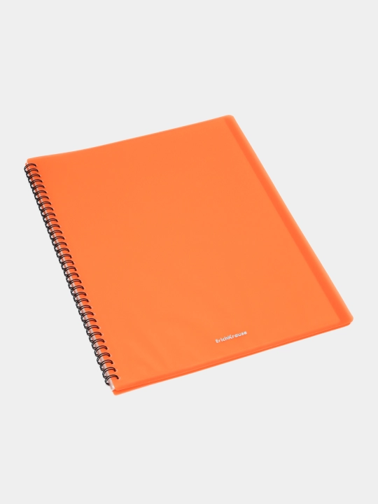 Papka faylli plastikli ErichKrause Matt Neon, 20 ta cho'ntakli, A4, assorti 49953