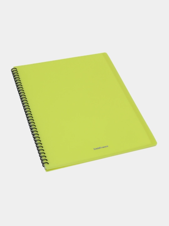 Papka faylli plastikli ErichKrause Matt Neon, 20 ta cho'ntakli, A4, assorti 49953