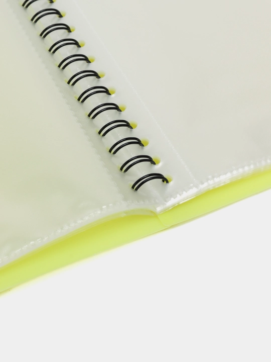 Papka faylli plastikli ErichKrause Matt Neon, 20 ta cho'ntakli, A4, assorti 49953