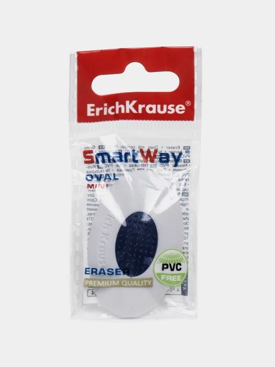 Plastik ushlagichli o'chirgich ErichKrause SmartWay Mini Oval 45533 - 