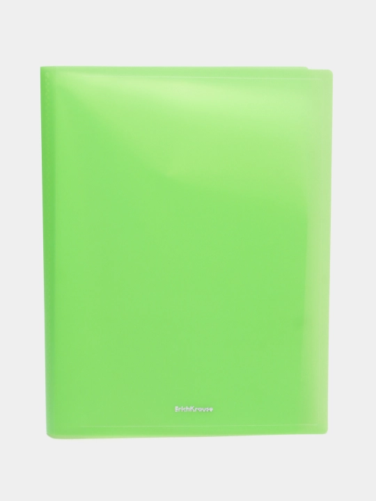 Papka faylli plastikli ErichKrause Matt Neon, 20 ta cho'ntakli, A4, assorti 49930 - 