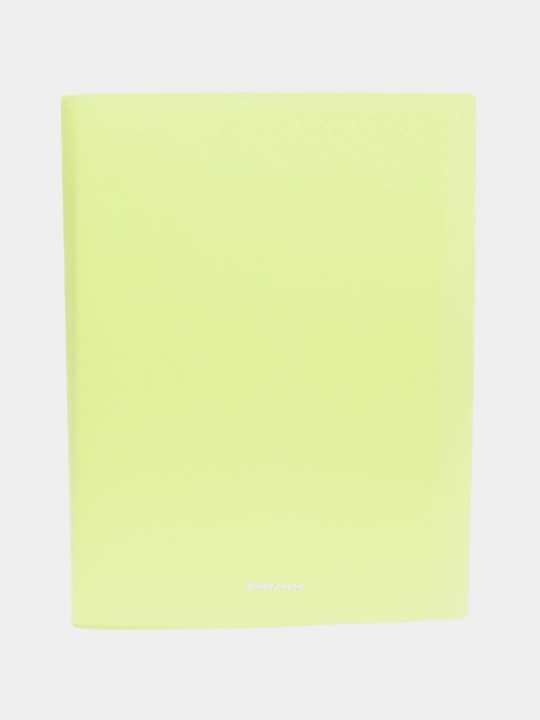 Papka faylli plastikli ErichKrause Matt Neon, 20 ta cho'ntakli, A4, assorti 49930 - 