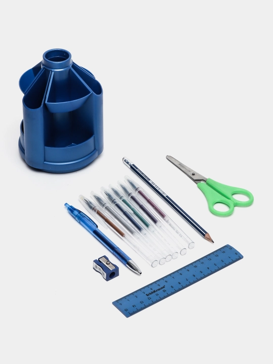 To'plam stol uchun aylanuvchi ErichKrause Mini Desk, Ice Metallic, 4 rangdan 55629