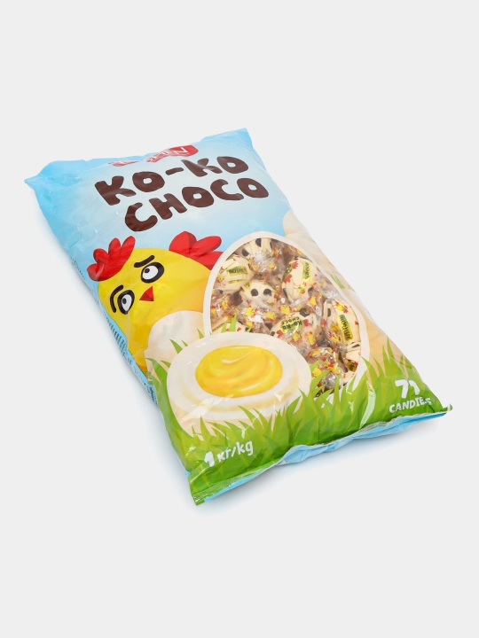 Конфеты Roshen Ko-Ko Choco White, 1 кг