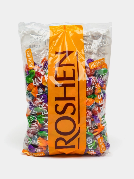 Karamel Roshen Beri to'ldiruvchili konfet, 1 kg - 