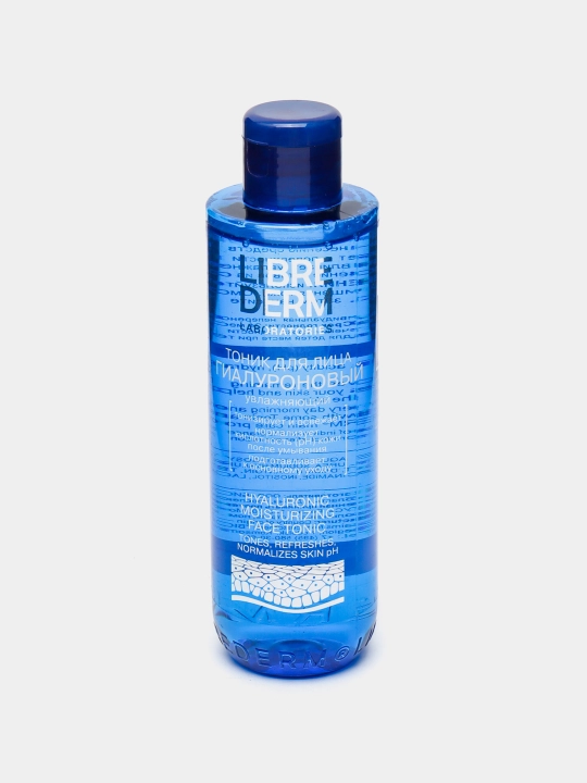 Yuz uchun tonik Librederm Gialuronik, namlovchi, 200 ml - 