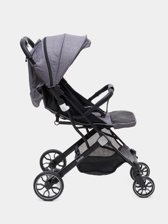 Коляска Seedo Stroller S8, с нижней корзиной и теплосберегающим чехлом