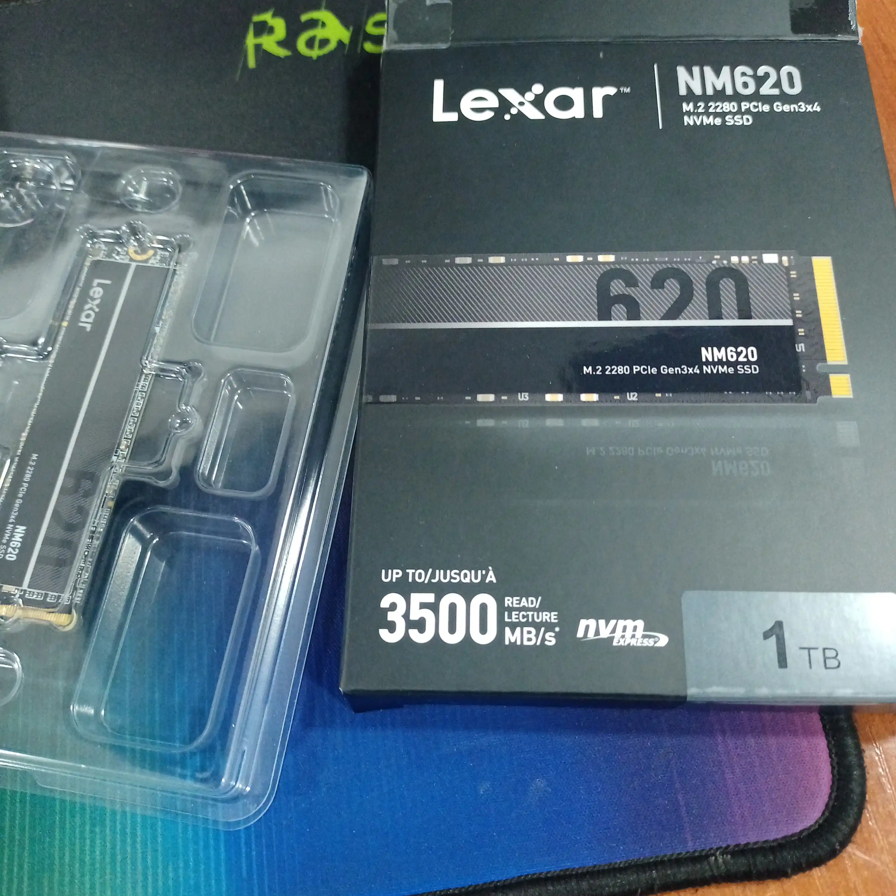 SSD накопитель Lexar 256 ГБ, 512 ГБ, 1 ТБ, 2 ТБ, NM620 M.2 NVMe