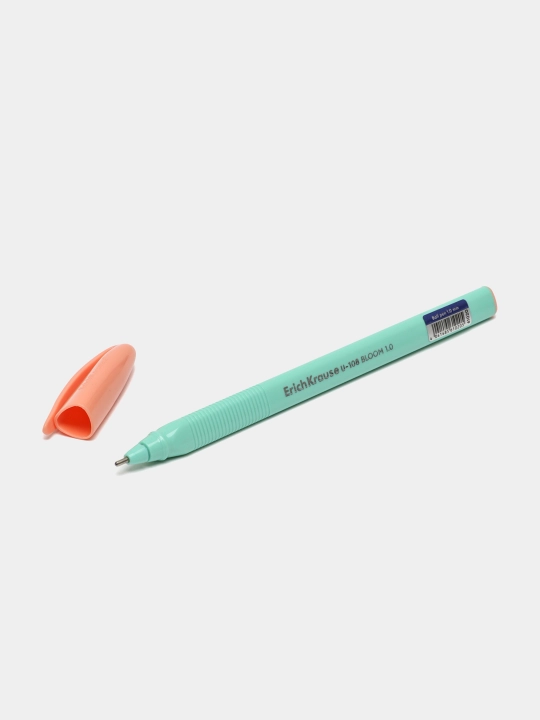 Sharikli ruchka ErichKrause U-108 Stick Pastel Bloom 1.0, Ultra Glide Technology, ko'k 61020