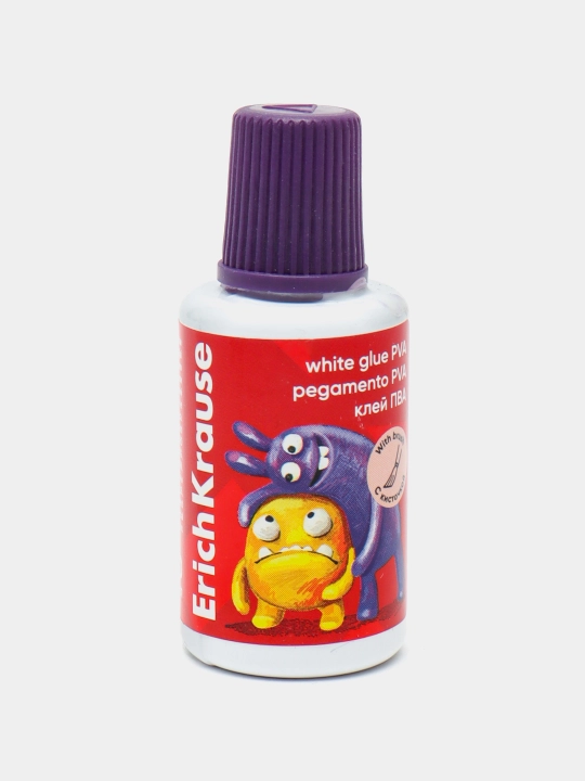 PVA yelim ErichKrause EasyStick, Jolly Friends, cho'tkali, 20 ml, assorti 61288 - 