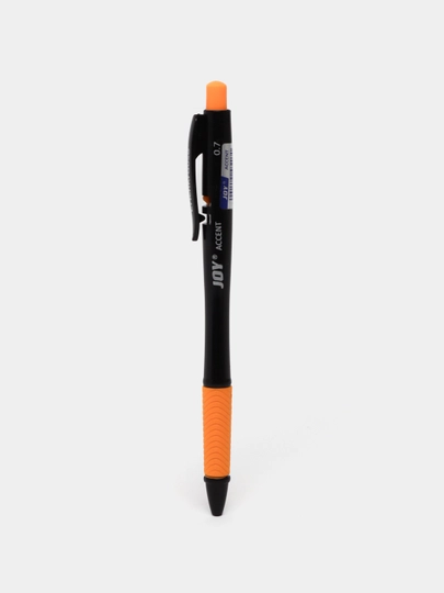 Ручка шариковая ErichKrause JOY Matic&Grip Accent 0.7, Super Glide Technology, синий 58407 — ERKR-58407-ОРАНЖ