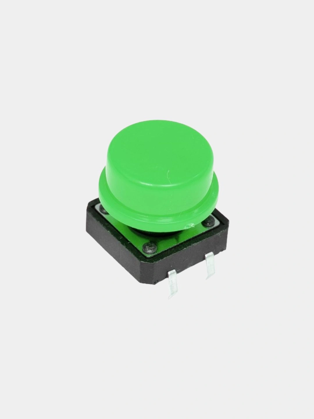 Кнопка тактовая 12 * 12 с колпачком, 4 контакта, 10 шт черный купить по ...