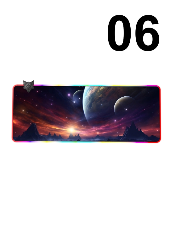 Коврики для мыши, с RGB подсветкой, 800 * 300, 4 мм