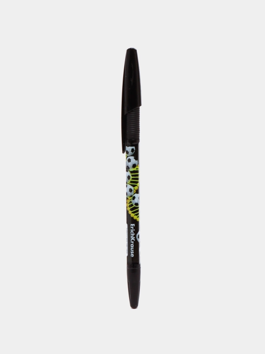 Sharikli ruchka ErichKrause R-301 Stick & Grip Sport DNA 0.7, siyoh rangi ko'k 61271 - 