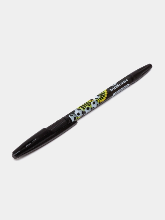 Sharikli ruchka ErichKrause R-301 Stick & Grip Sport DNA 0.7, siyoh rangi ko'k 61271