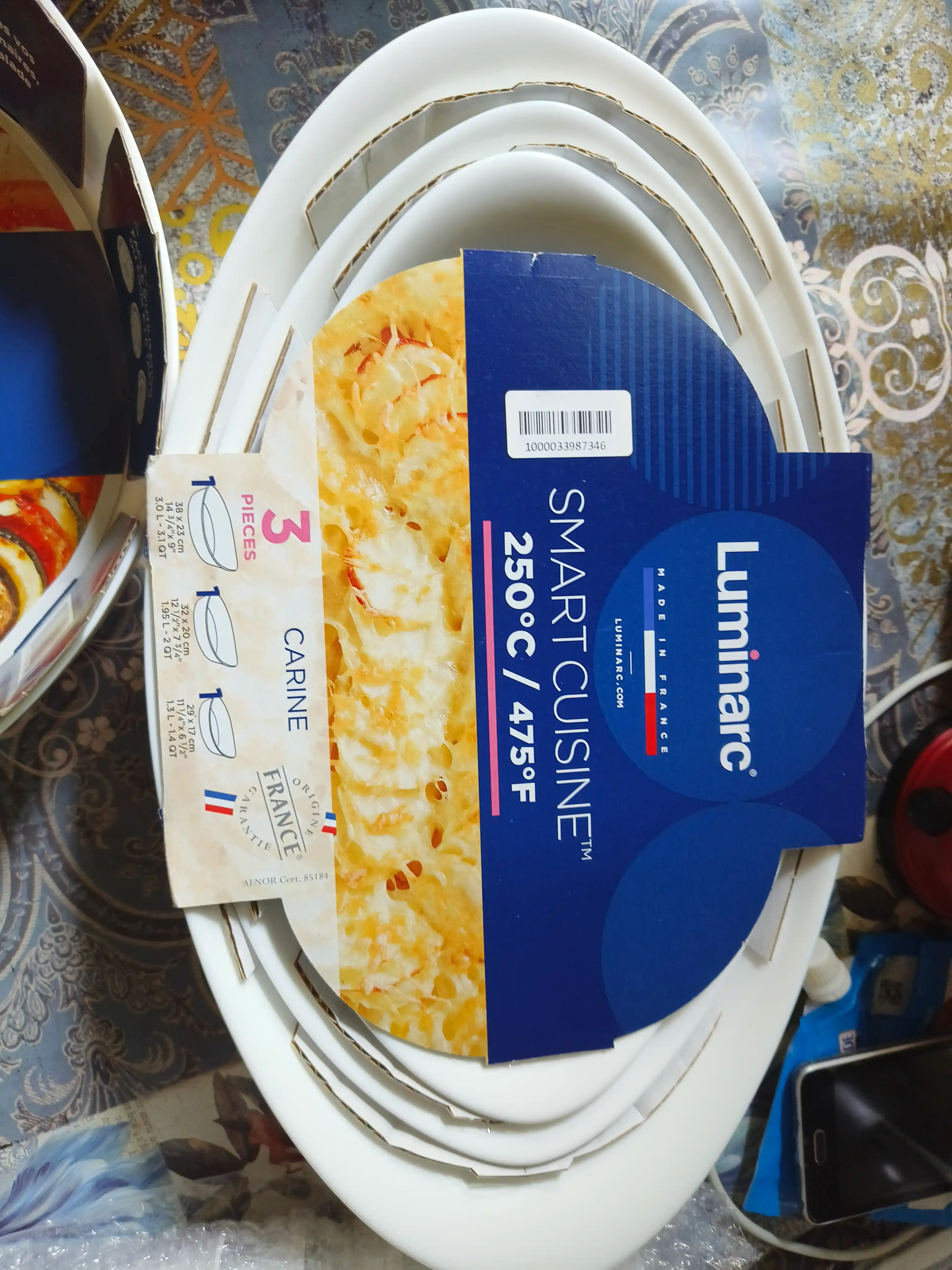 Набор форм для запекания Luminarc Smart Cuisine Carine, 3 шт