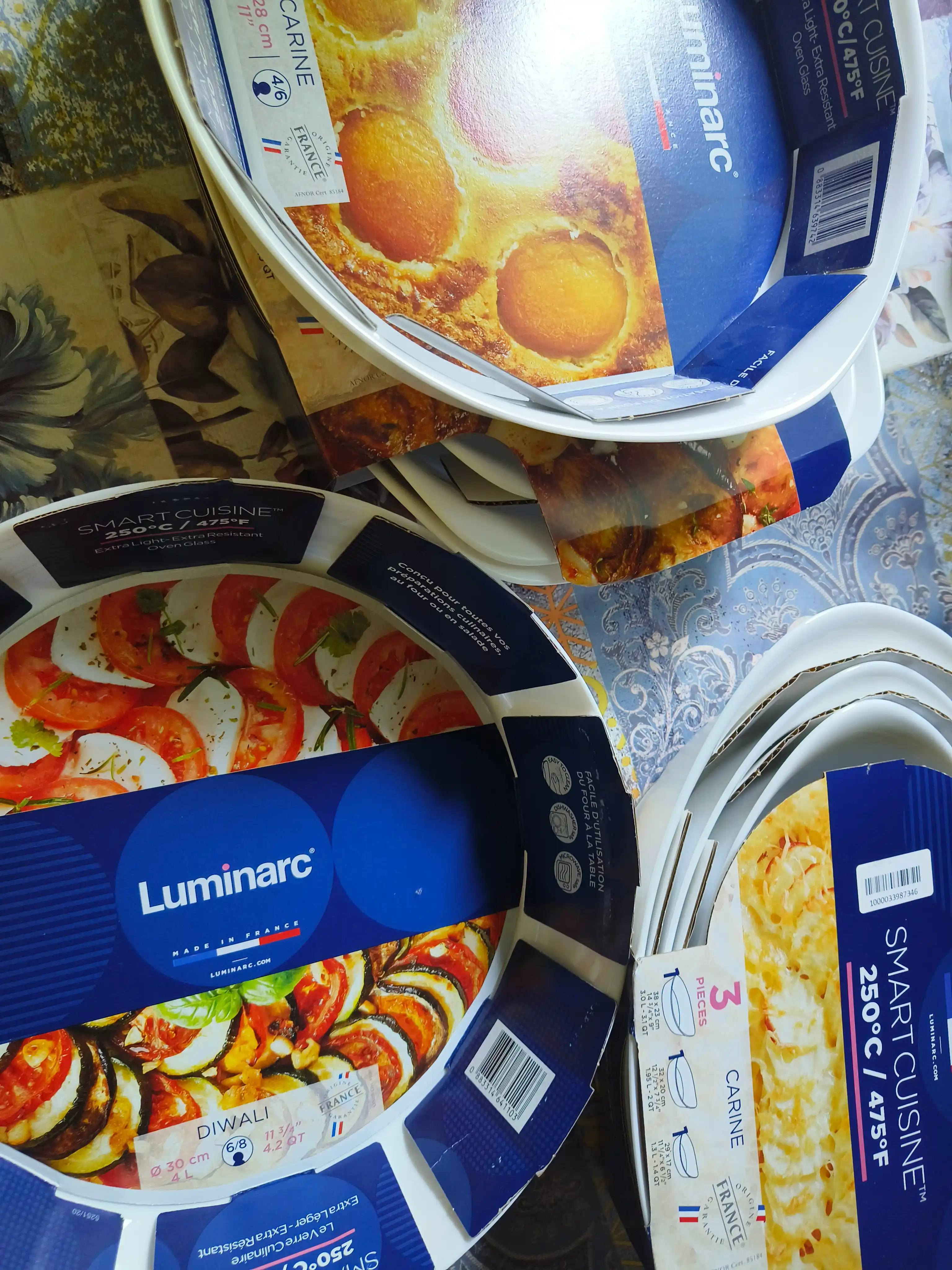 Набор форм для запекания Luminarc Smart Cuisine Carine, 3 шт
