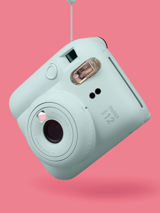 Bir zumda chop etish fotoapparati Fujifilm Instax Mini 12, 5 xil rang