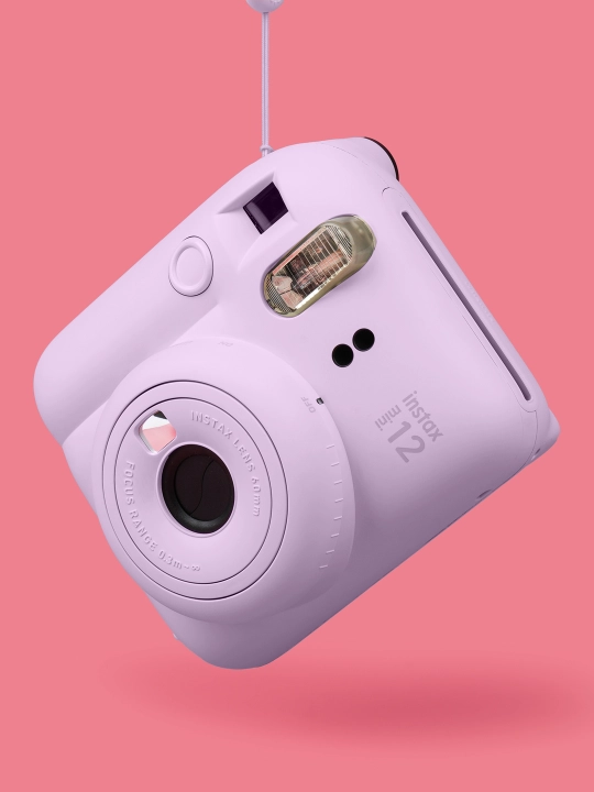 Bir zumda chop etish fotoapparati Fujifilm Instax Mini 12, 5 xil rang