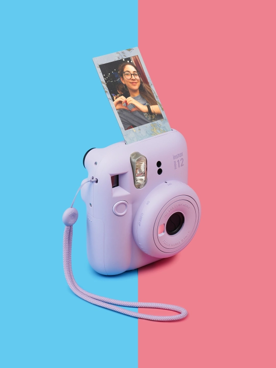 Bir zumda chop etish fotoapparati Fujifilm Instax Mini 12, 5 xil rang