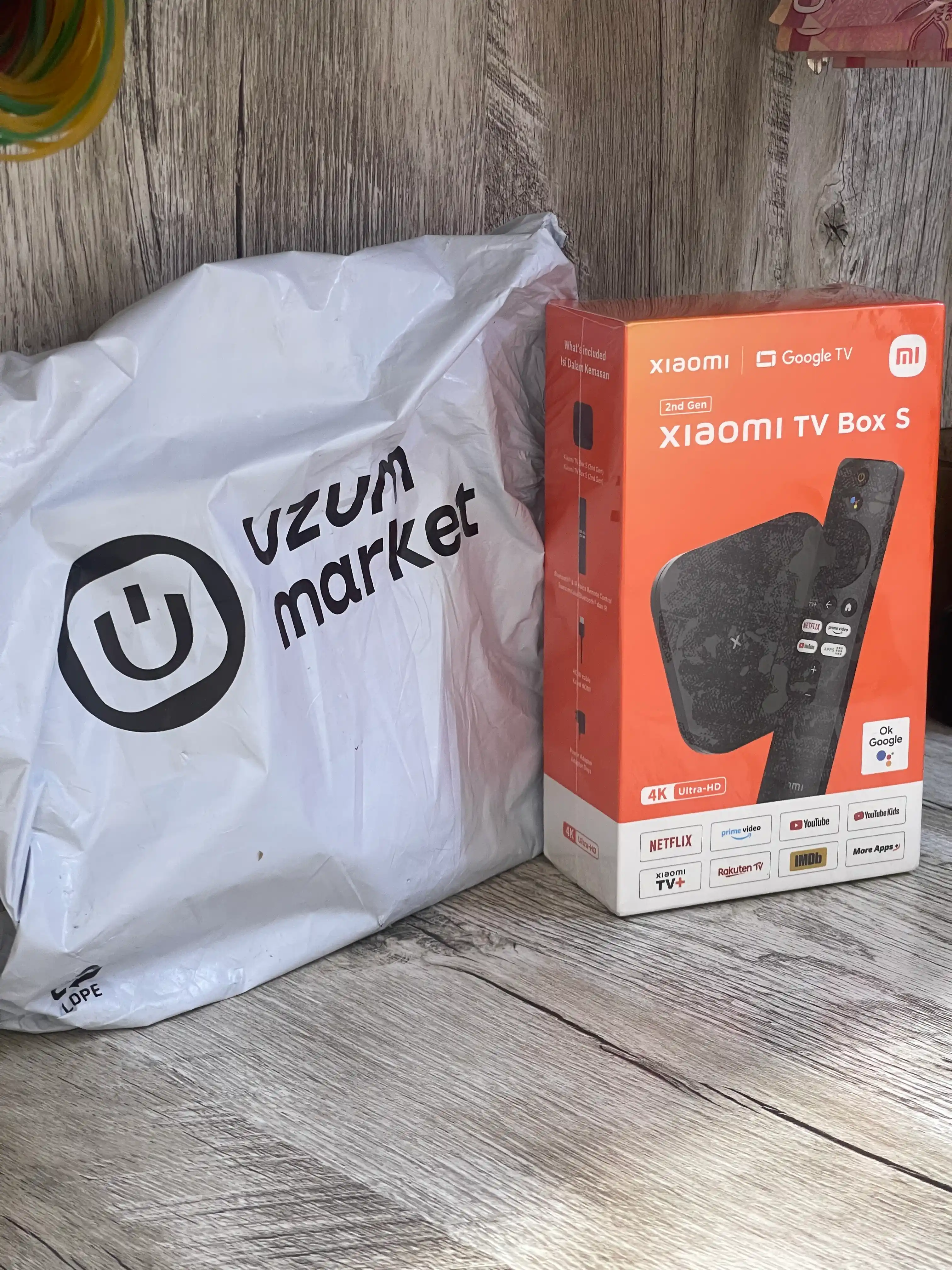 Приставка для телевизора Mi Box S 2nd Gen, Google TV GLOBAL