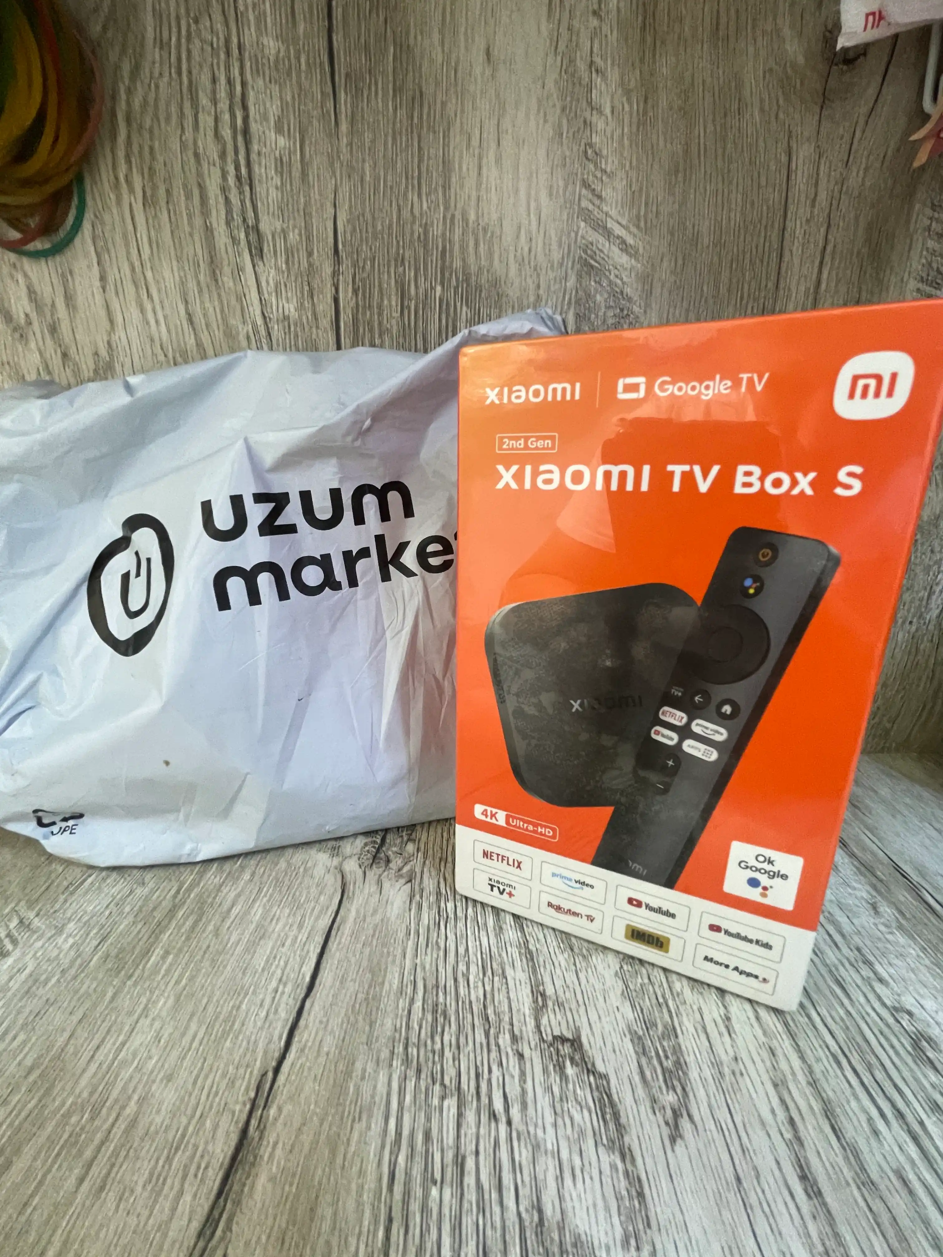 Приставка для телевизора Mi Box S 2nd Gen, Google TV GLOBAL