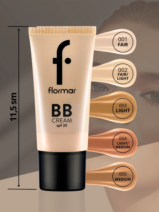 BB крем для лица с spf 20 Flormar