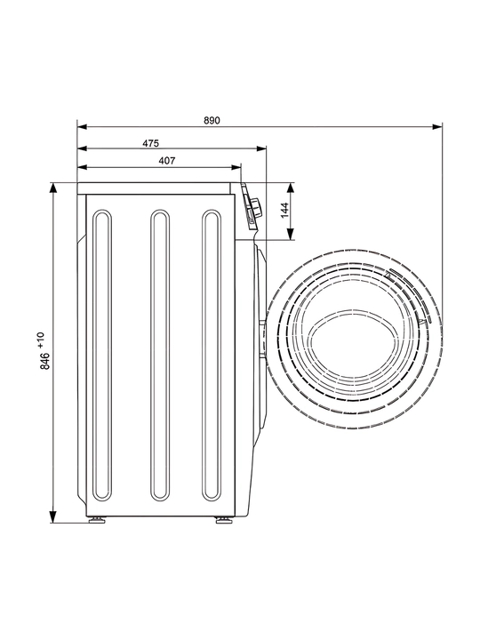 Avtomatik kir yuvish mashinalari ATLANT СМА-60У1010-00