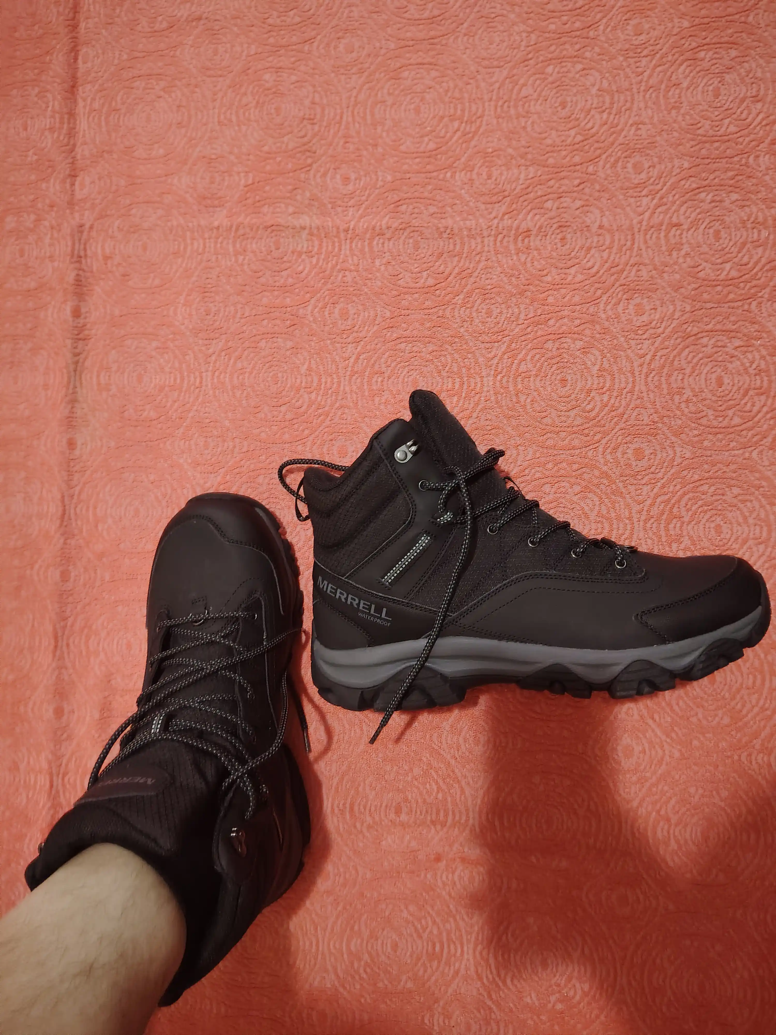 Ботинки кожаные Merrell