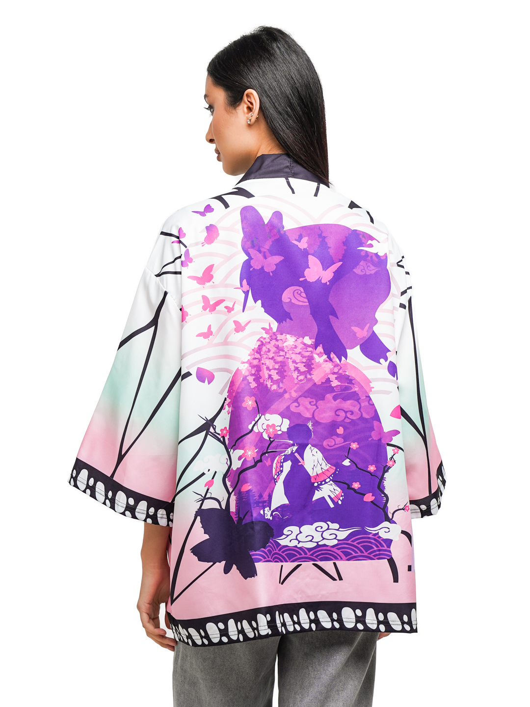Kimono Haoriko'ylagi, uniseks, sharqona uslubda cosplay to`plam, anime Demon Slayer, KRD, - 