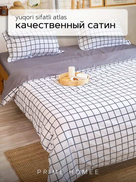 Комплект постельного белья, материал хлопок, односпальный, двуспальный, евро набор сатин