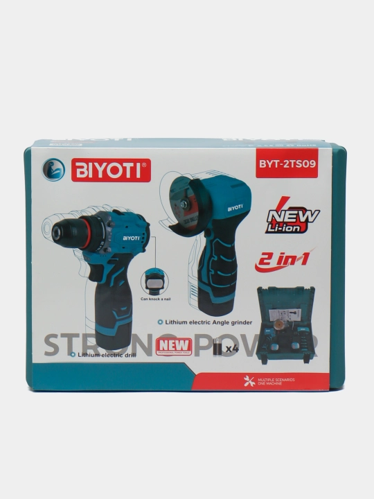Simsiz asboblar to'plami Biyoti BYT-2TS09, ART 311003