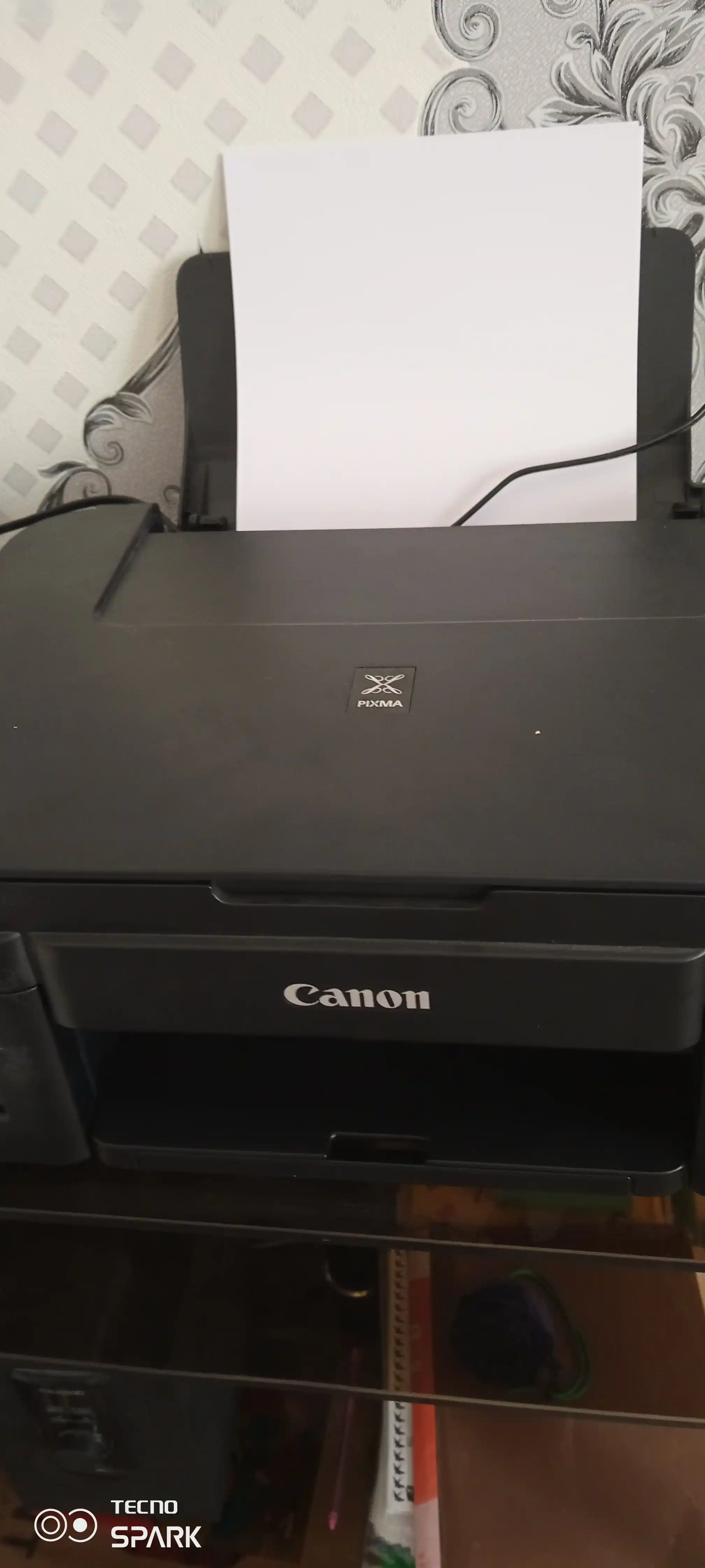 Цветной принтер Canon PIXMA G3410, 3 в 1, с поддержкой Wi-Fi, сканер и печать, МФУ