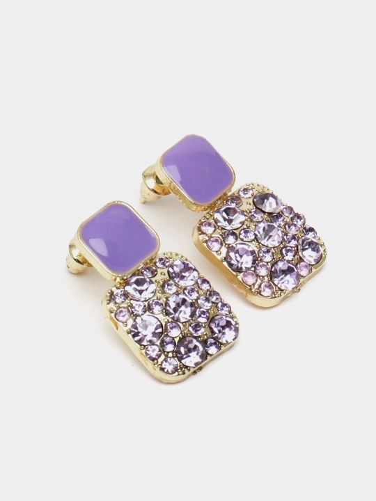 Серьги женские в форме сердца