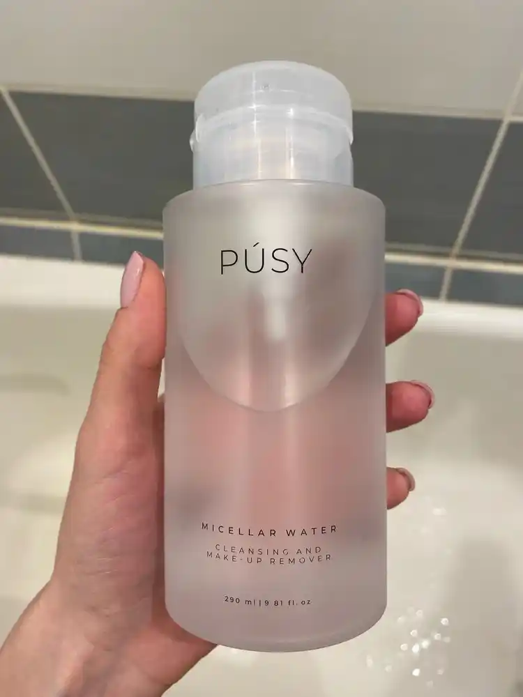 Мицеллярная вода для снятия макияжа PUSY, oчищение кожи лица, сияние, пантенол, 290 мл