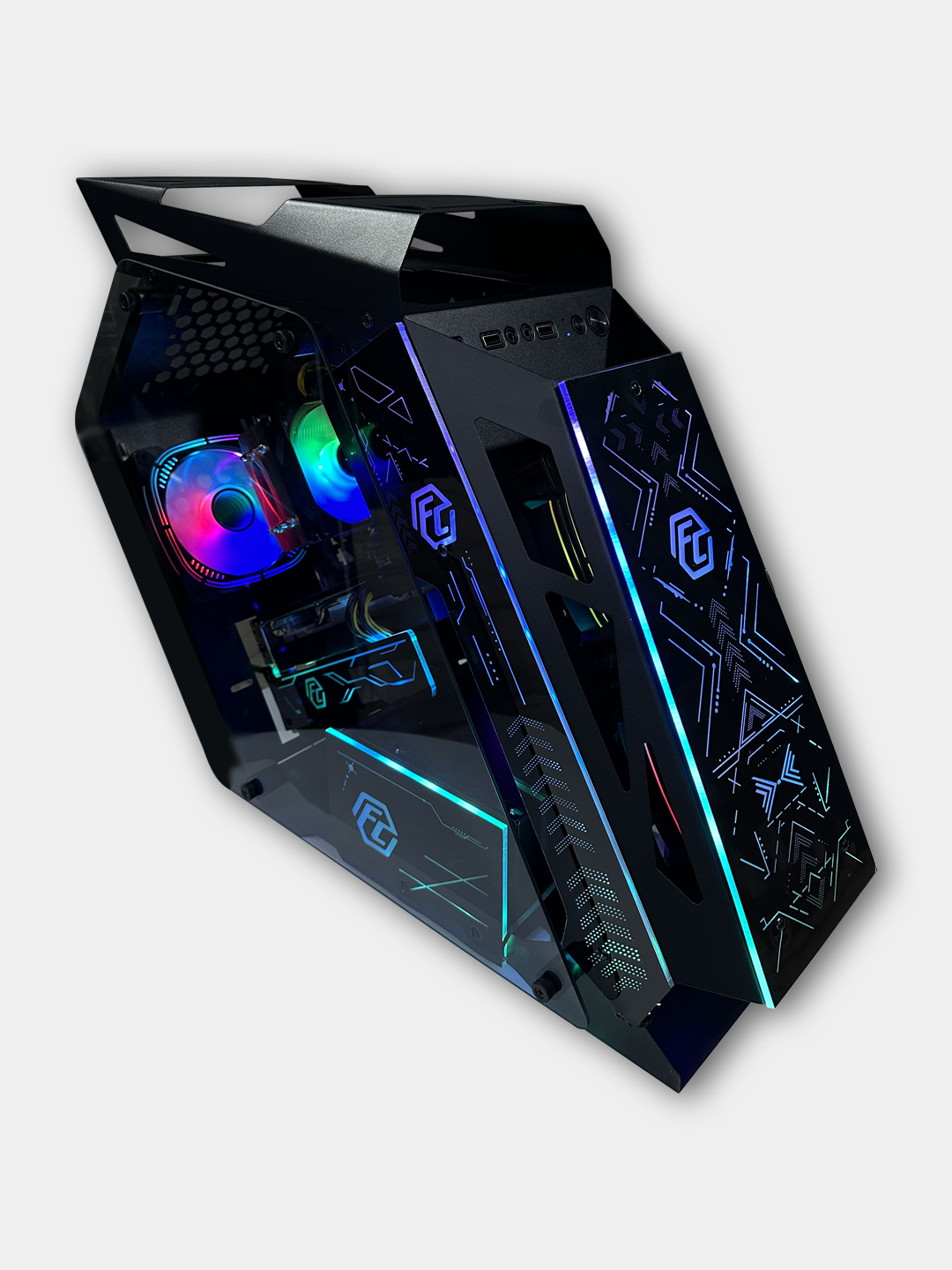 Игровой ПК ТРАНСФОРМЕР Intel i3-12100F / 16 ГБ DDR4 / RX580 8 ГБ / 512 ...