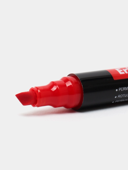 Permanent marker ErichKrause P-300, siyoh rangi qizil (qutida 12 dona.) 4783