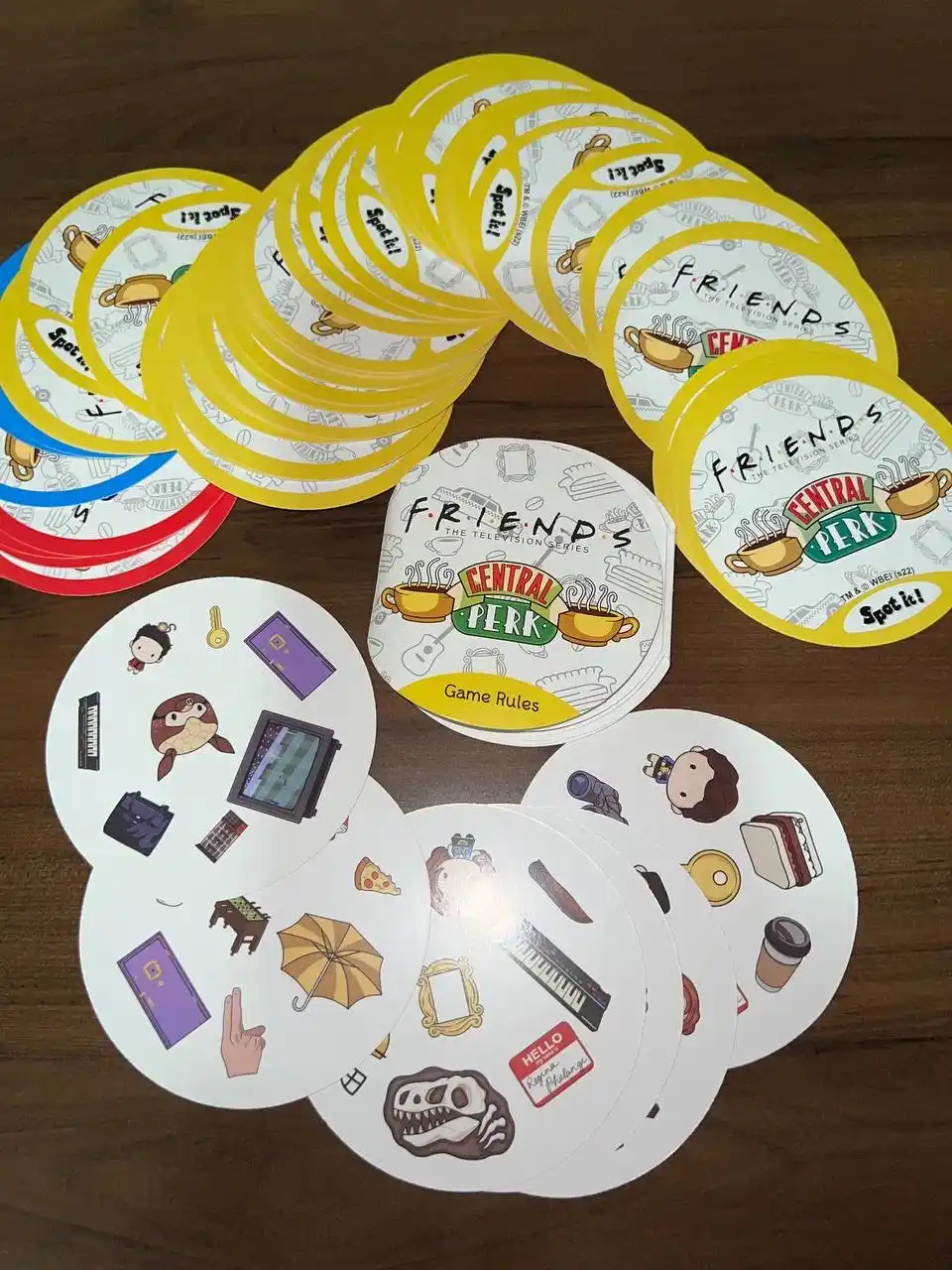Stol o'yini Dobble Spot it, Garri Potter, anime, Marvel, DC, dublni toping
