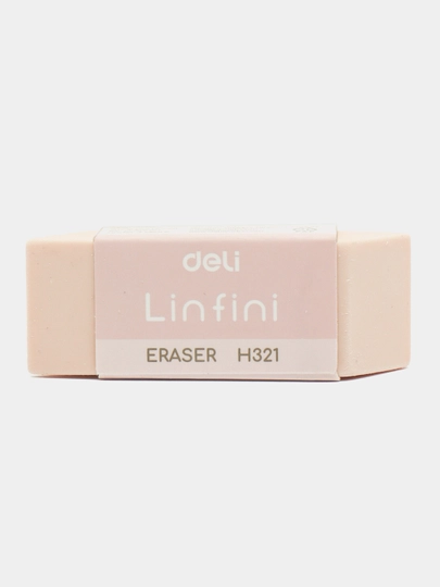Ластик EH321 Deli по 2 штук — DELISTO-P1121B6-СИНИЙ