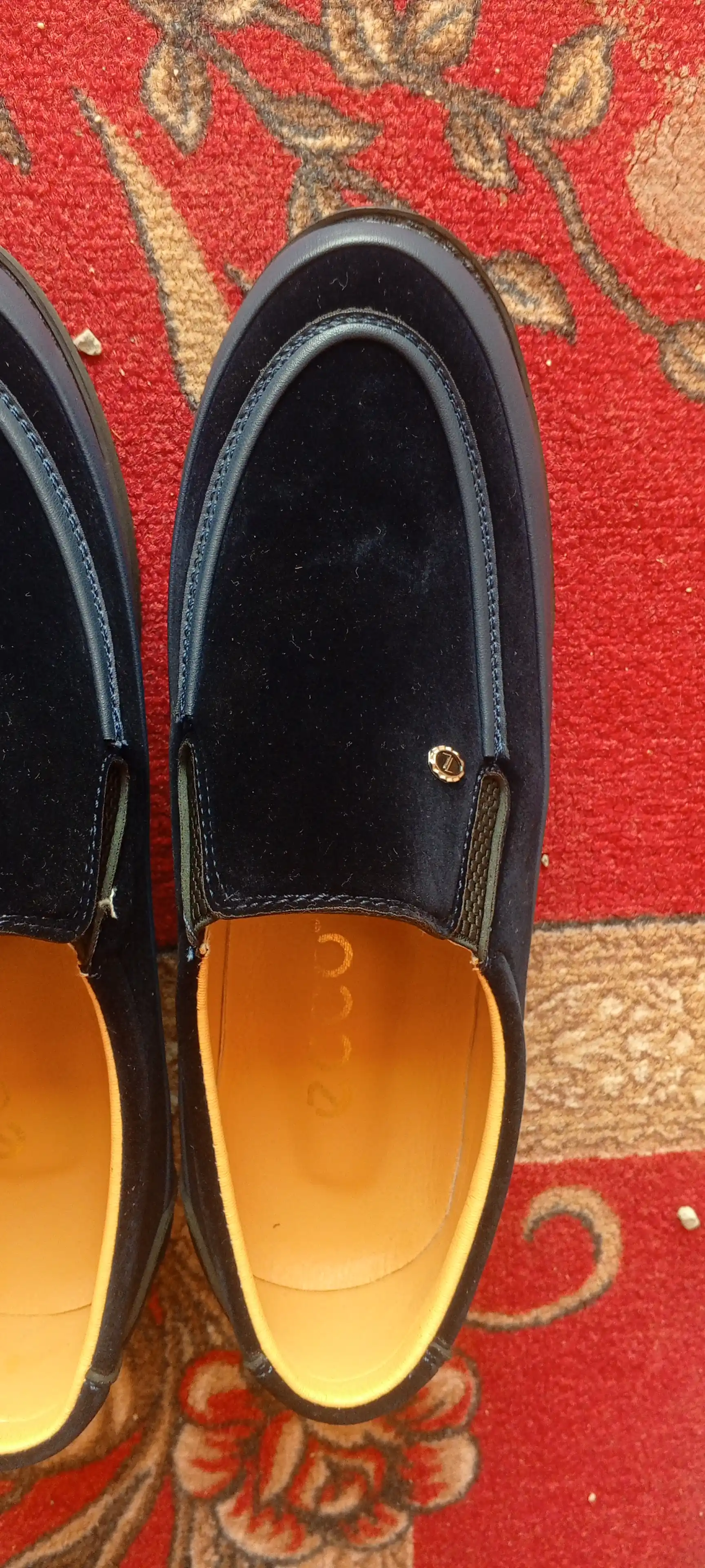Erkaklar uchun mokasinlar, eko charm va zamsh, maktab uchun, zamonaviy ko'rinish, 39-44