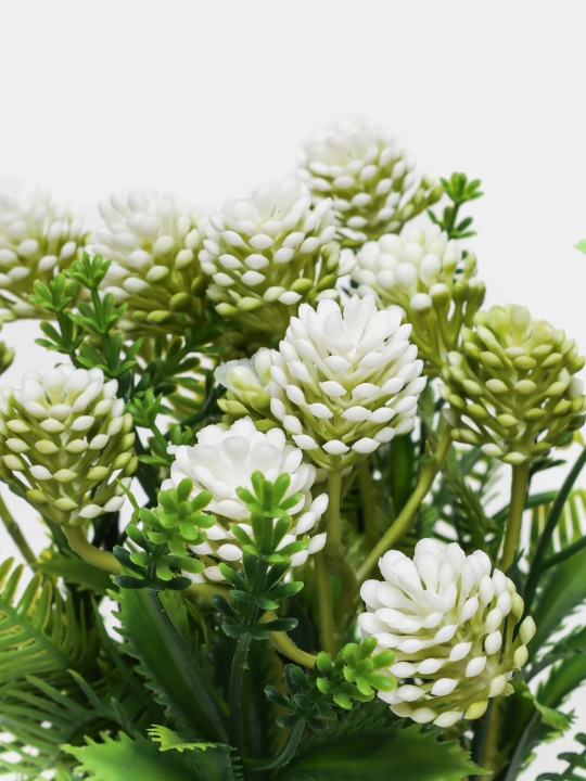 30 sm li tuvakdagi sun’iy gullar, qo‘lda ishlangan eko plastik