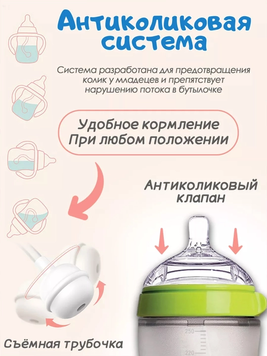 Silikon bolalar shisha